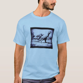 Tyrannosaurus Dinosaur T-Shirt Adult Mens (medium)