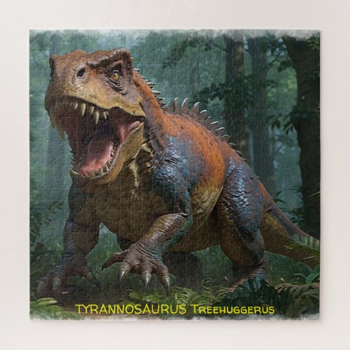 Tyrannosaurus Fun Ecology  Jigsaw Puzzle