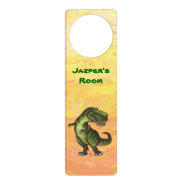 Tyrannosaurus Gifts & Accessories Door Hanger (Front)