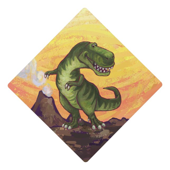 Tyrannosaurus Gifts & Accessories Graduation Cap Topper (Front)