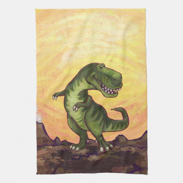 Tyrannosaurus Gifts & Accessories Kitchen Towel (Vertical)
