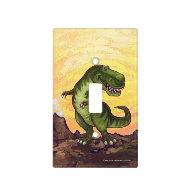 Tyrannosaurus Gifts & Accessories Light Switch Cover (Front)