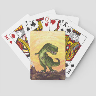 Tyrannosaurus Gifts & Accessories Poker Cards