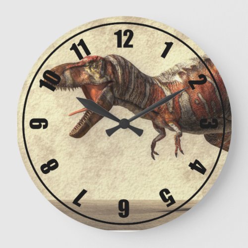 Tyrannosaurus Large Clock