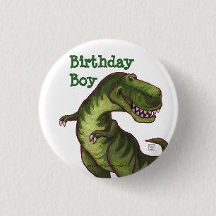Tyrannosaurus Party Center Button
