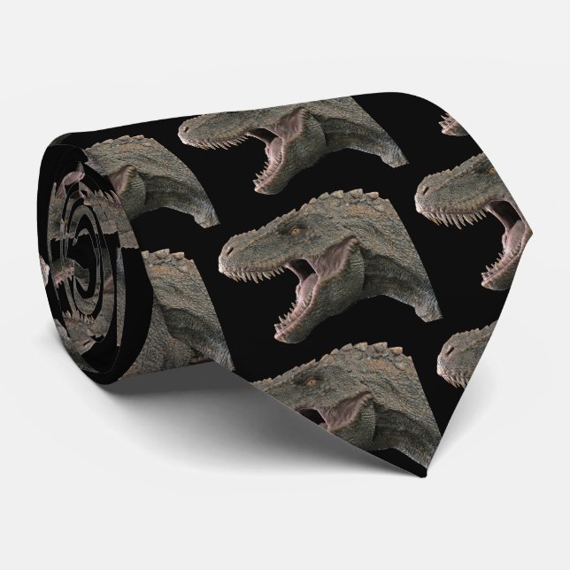 Tyrannosaurus rex ネクタイ neck tie (Rolled)