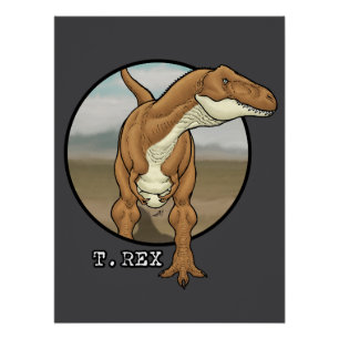 Tyrannosaurus rex #1 poster