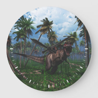 Tyrannosaurus Rex 3 Large Clock