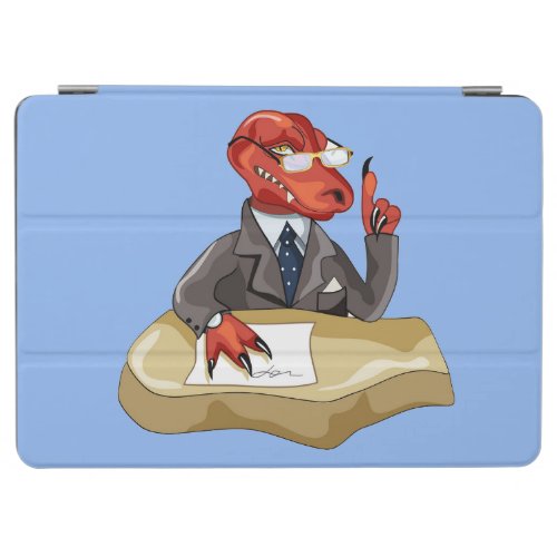 Tyrannosaurus Rex Boss Sitting At A Desk 2 iPad Air Cover