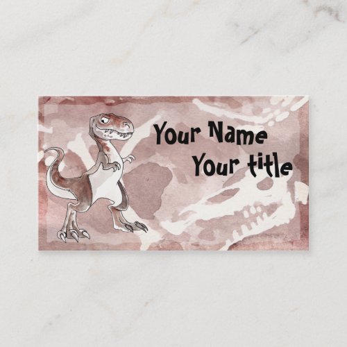 Tyrannosaurus Rex Business Card