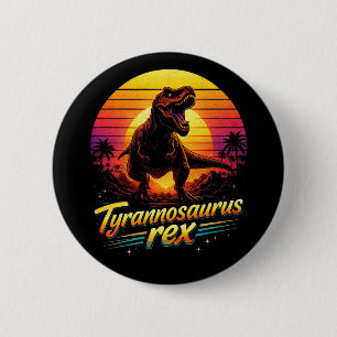 Tyrannosaurus Rex Button
