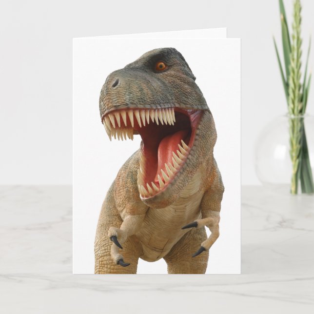 Tyrannosaurus Rex Card (Front)