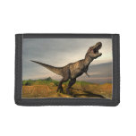 Tyrannosaurus Rex Dinosaur - 3d Render Trifold Wallet at Zazzle