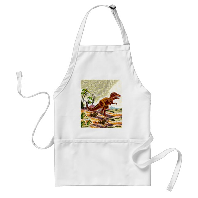 Tyrannosaurus Rex Dinosaur Adult Apron (Front)