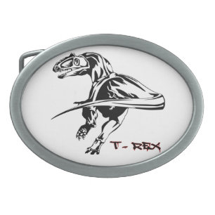 Tyrannosaurus rex Dinosaur Belt Buckle