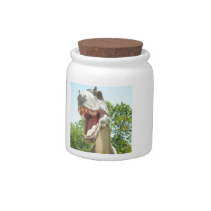 Tyrannosaurus Rex dinosaur Candy Jar