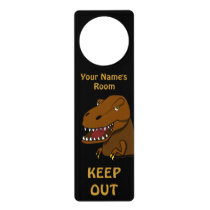 Tyrannosaurus Rex Dinosaur Lover Kids Door Sign Tyrannosaurus Rex Dinosaur Lover Kids Door Sign