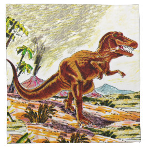 Tyrannosaurus Rex Dinosaur Napkin