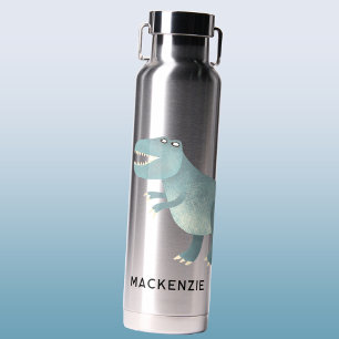 Tyrannosaurus Rex Dinosaur Personalized Water Bottle