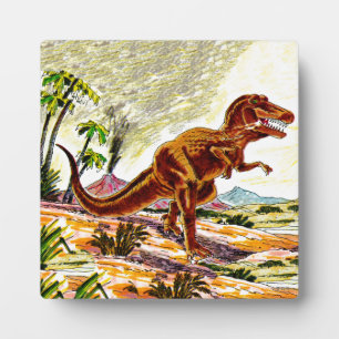 Tyrannosaurus Rex Dinosaur Plaque