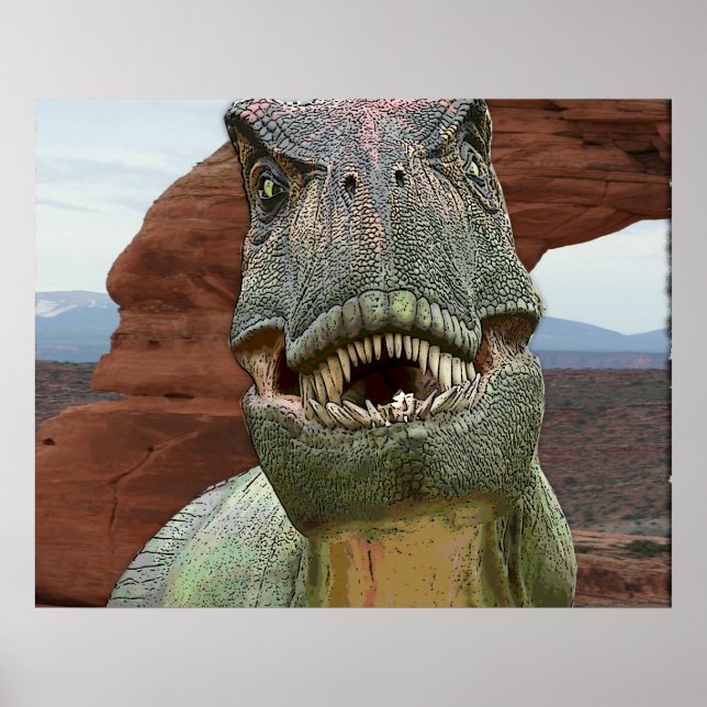 Tyrannosaurus Rex Dinosaur POSTER (Front)