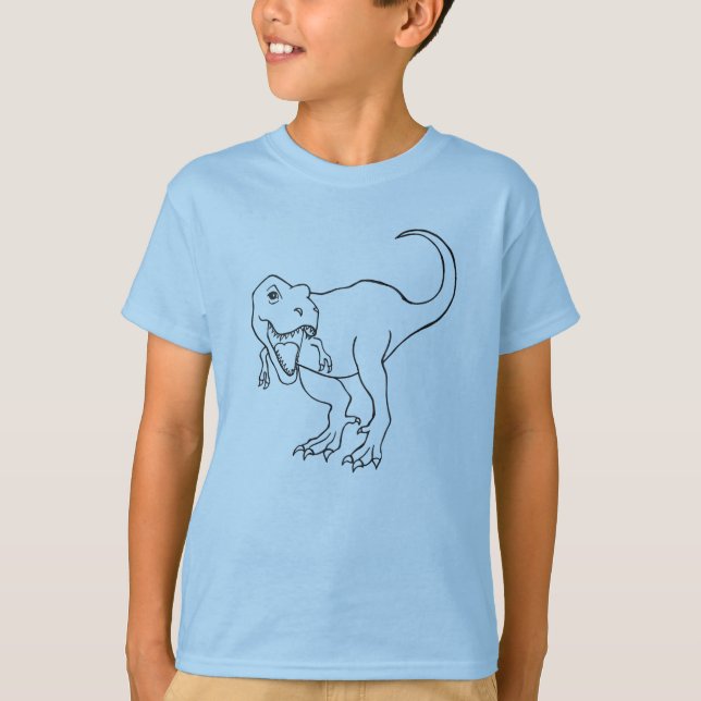 Tyrannosaurus Rex Dinosaur Shirt (Front)