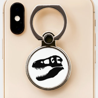Tyrannosaurus rex Dinosaur Skull Phone Ring Stand