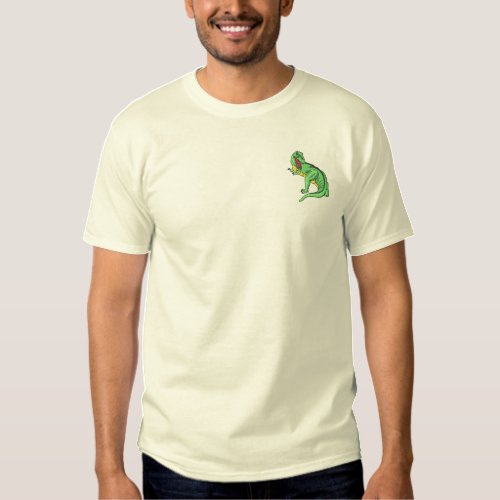 Tyrannosaurus Rex Embroidered T_Shirt