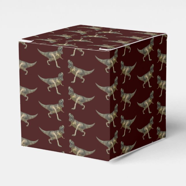 Tyrannosaurus Rex Favor Boxes (Front Side)