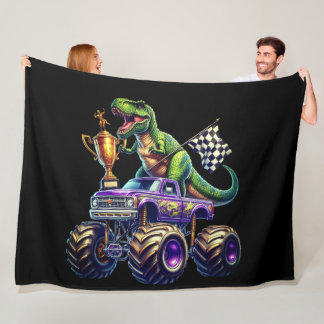 Tyrannosaurus Rex Fleece Blanket
