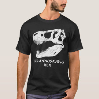 Tyrannosaurus Rex Fossil Skull T-Shirt