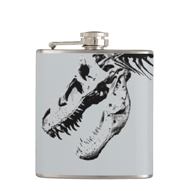 Tyrannosaurus rex hip flask (Front)