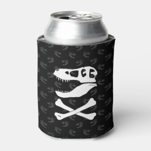 Tyrannosaurus Rex Jolly Roger Can Cooler