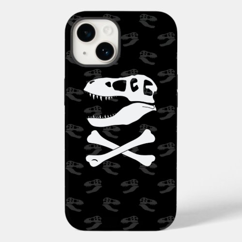 Tyrannosaurus Rex Jolly Roger Case_Mate iPhone 14 Case