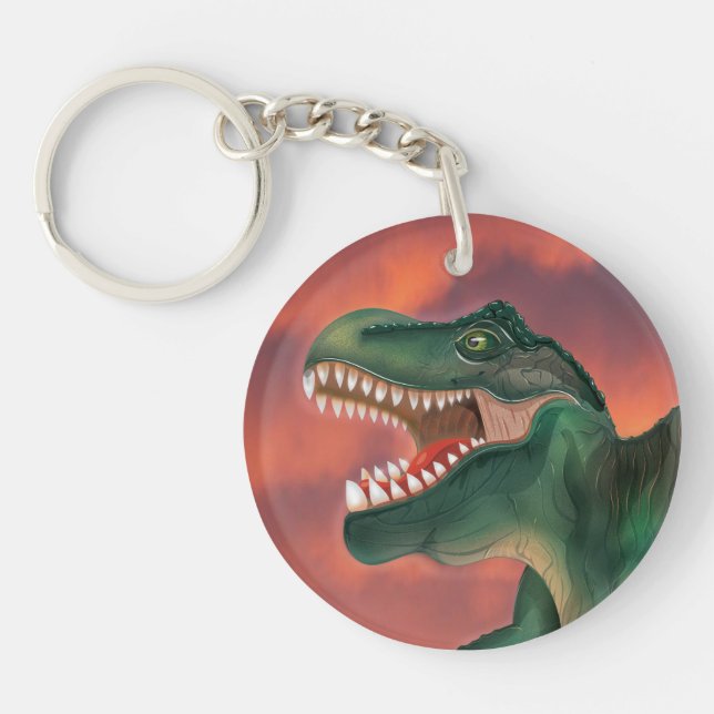 Tyrannosaurus rex keychain (Front)