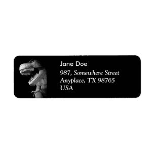 Tyrannosaurus Rex Label