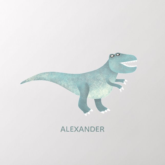 Tyrannosaurus Rex Personalized Name Wall Decal (Insitu 2)