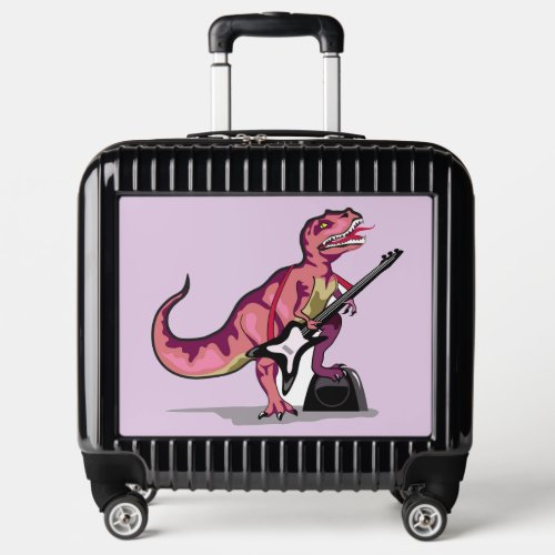 Tyrannosaurus Rex Playing The Guitar Luggage