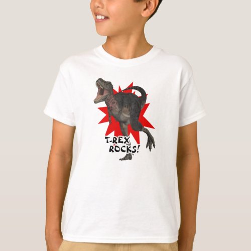 Tyrannosaurus Rex Rocks Shirt