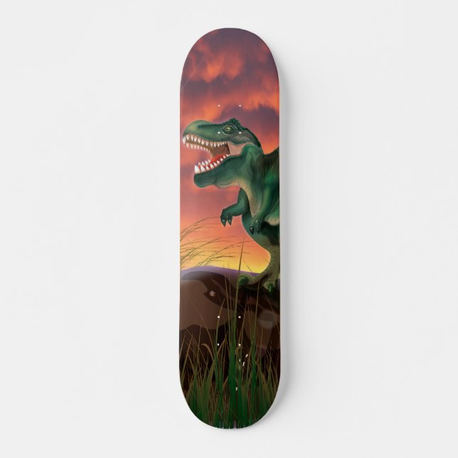 Tyrannosaurus Rex Skateboard Deck (Front)