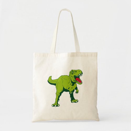 Tyrannosaurus rex stylized tote bag
