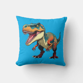 Tyrannosaurus Rex Throw Pillow