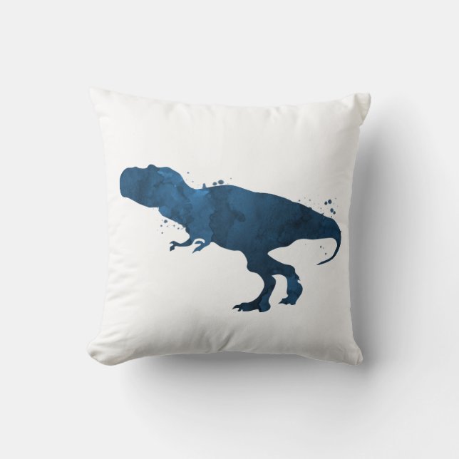 Tyrannosaurus Rex Throw Pillow (Front)
