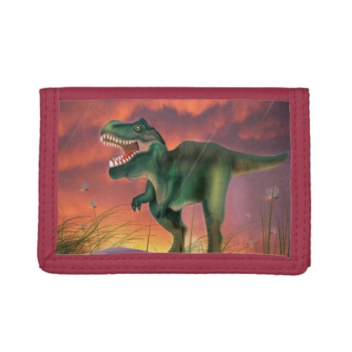 Tyrannosaurus Rex Tri_fold Wallet