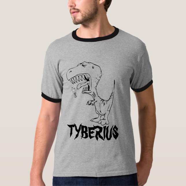 Tyrannosaurus_Rex, TYBERIUS T-Shirt (Front)