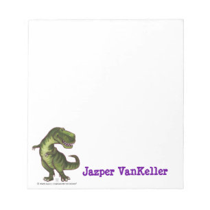 Tyrannosaurus Rex Writing Stuff Notepad