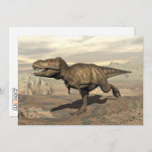 Tyrannosaurus running - 3D render (Front/Back)