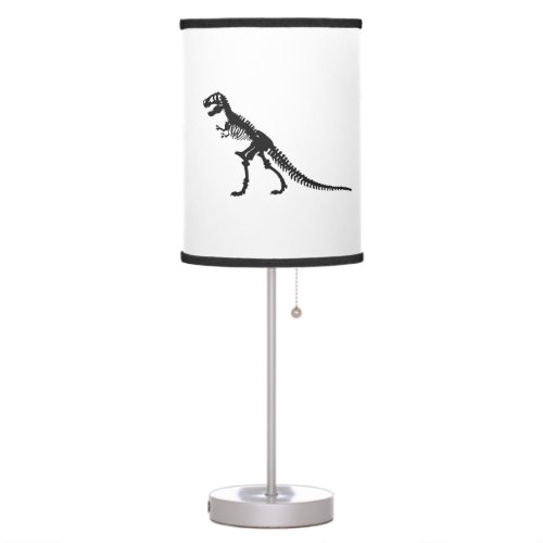 Tyrannosaurus Skeleton _ Choose background color Table Lamp