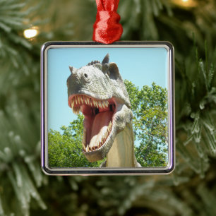 Tyrannosaurus T Rex Metal Ornament