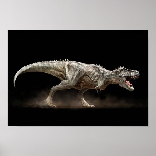 Tyrannosaurus T_rex poster